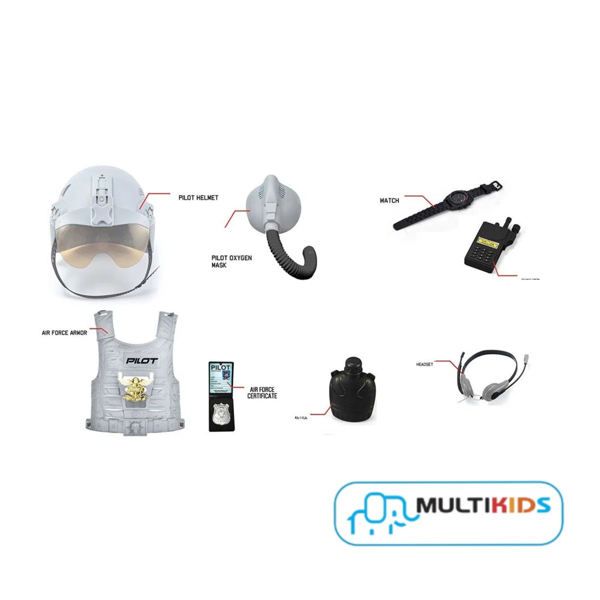 Brincando De Ser Piloto Multikids - BR1121