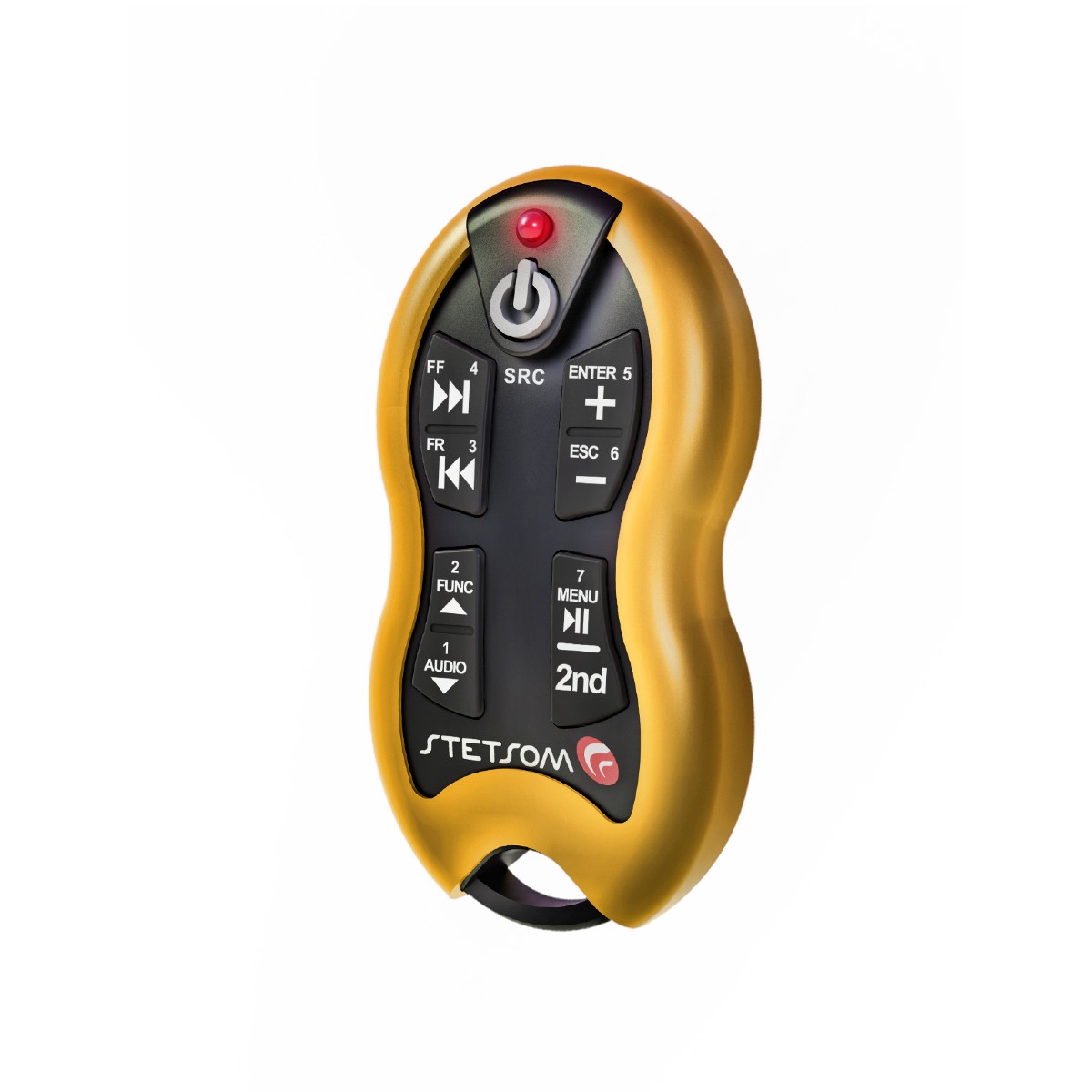 Controle Longa Distância SX2 16 Funções 500m Amarelo Com Receptor Stetsom - 20248-0