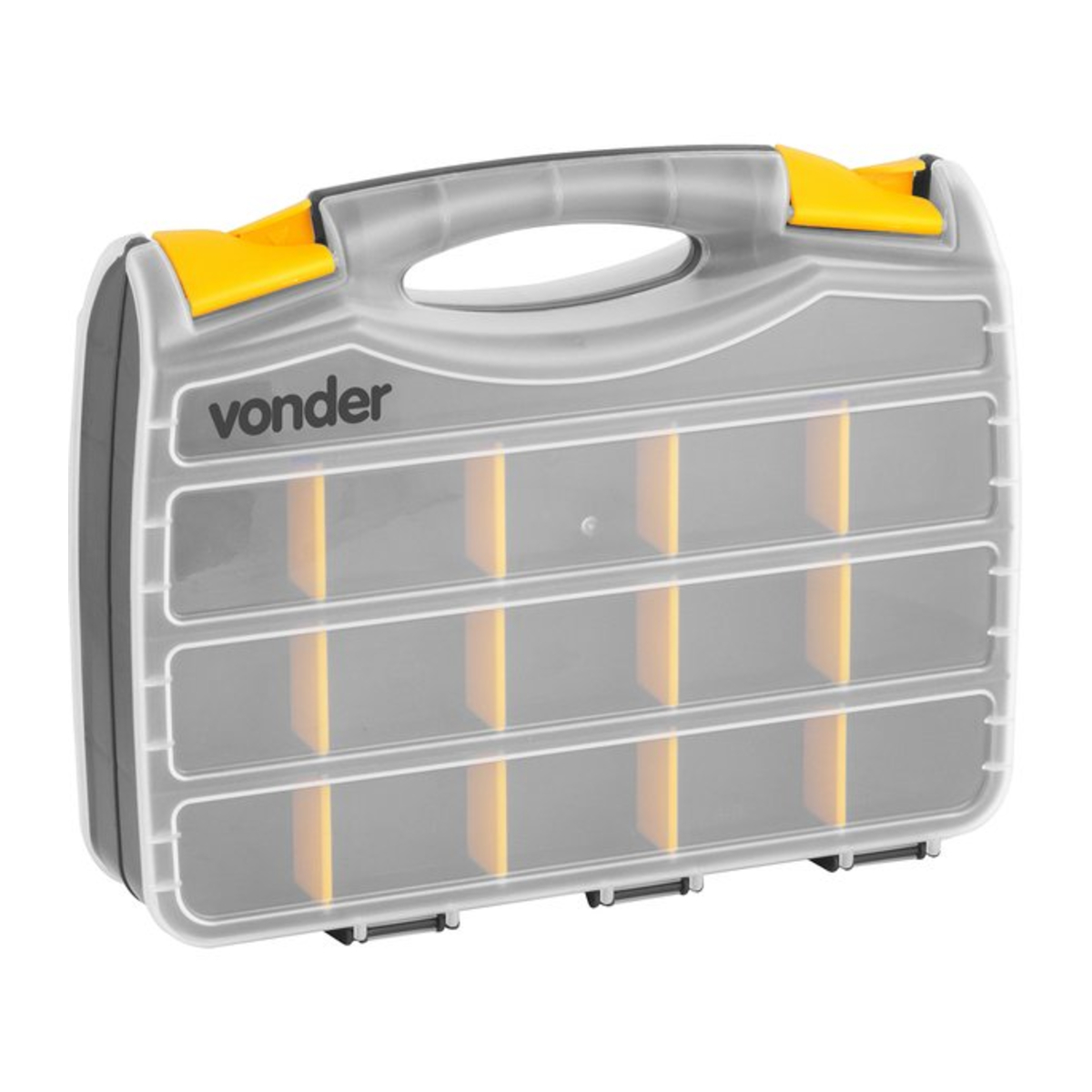 Caixa Organizadora Plástica OPV 222 c/ 32 Compartimentos e 24 Divisões Vonder - 61.08.222.000