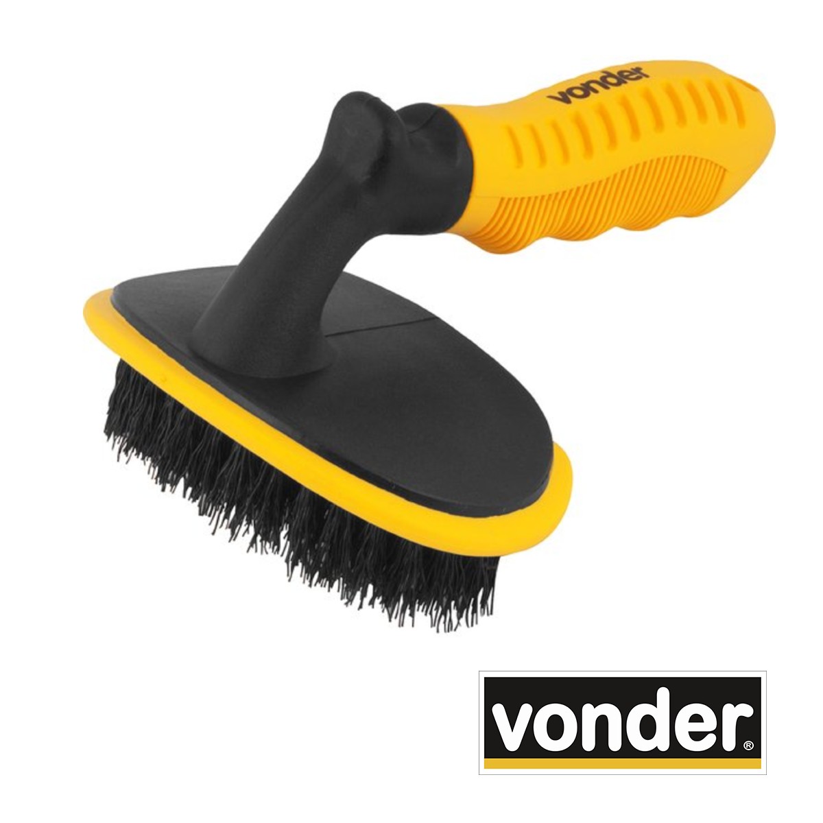 Escova para Limpeza de Pneus Carro e Moto Cerdas Duras Vonder - 63.64.017.013