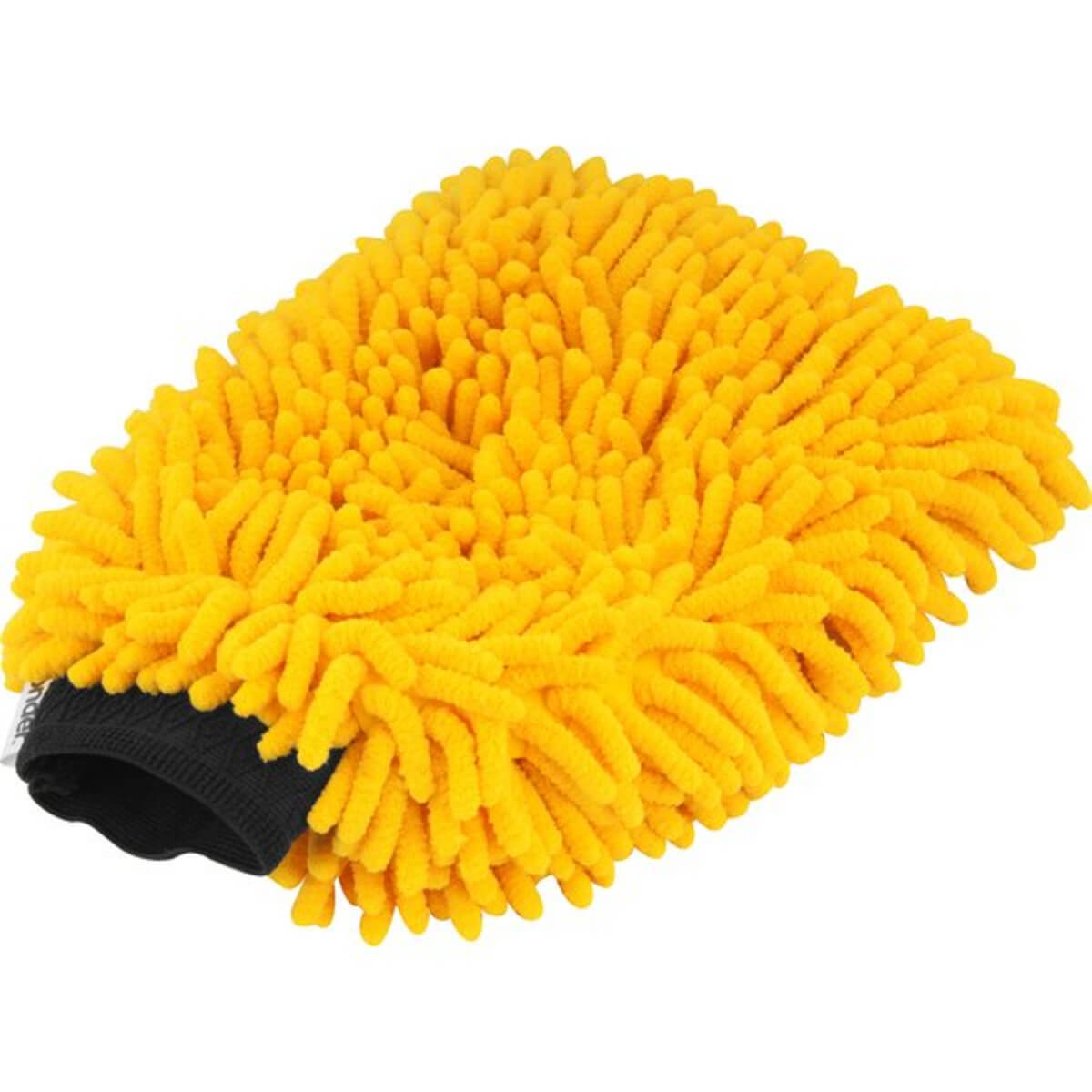 Luva para Limpeza Automotiva de Microfibra Multiuso Amarela Vonder - 6364025180