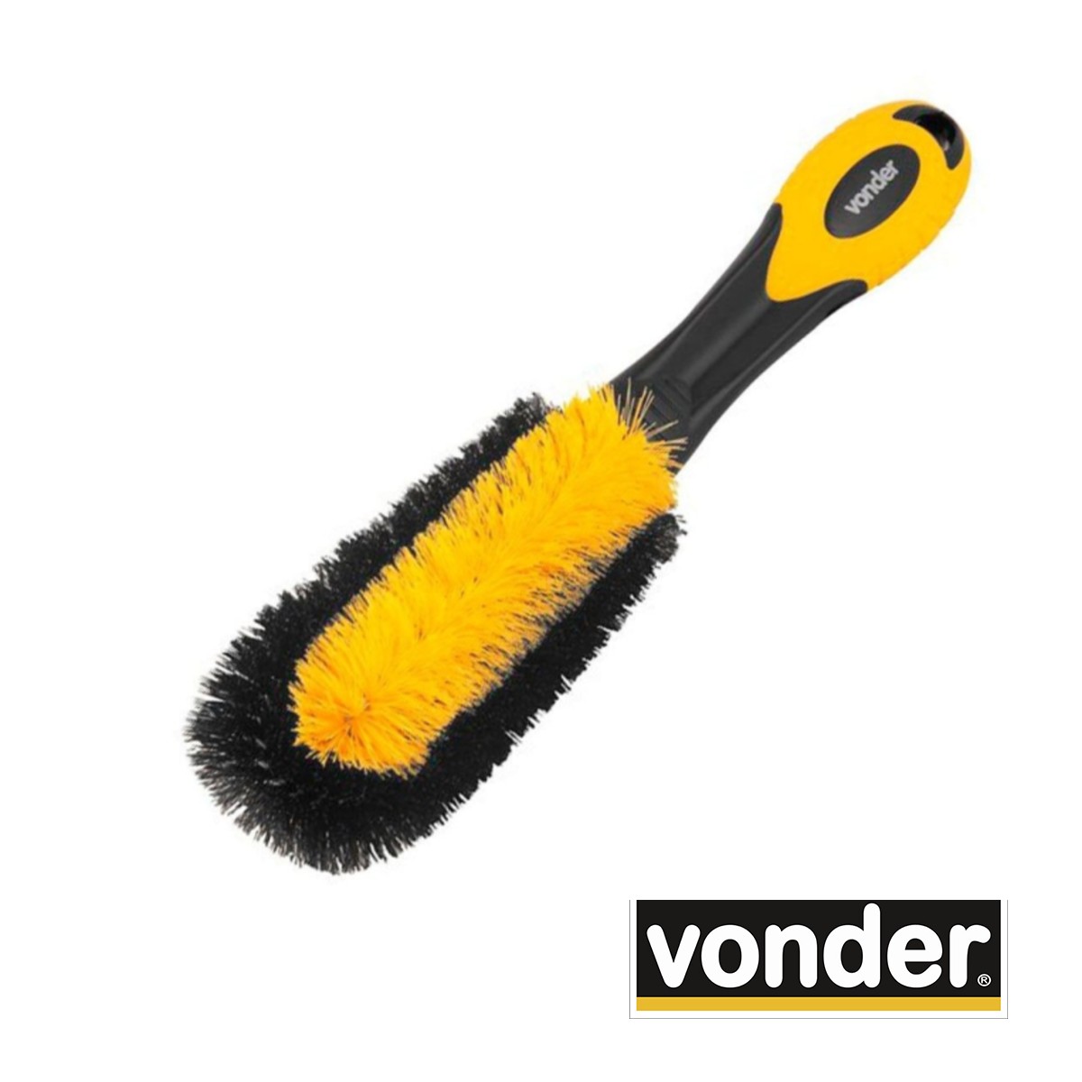 Escova Tipo Pepino para Furo de Rodas de Carro Cerdas Nylon Vonder - 63.64.029.075