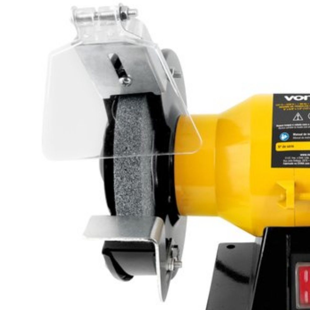 Moto Esmeril de Bancada 150W Bivolt Amarela Vonder - 68.92.150.000