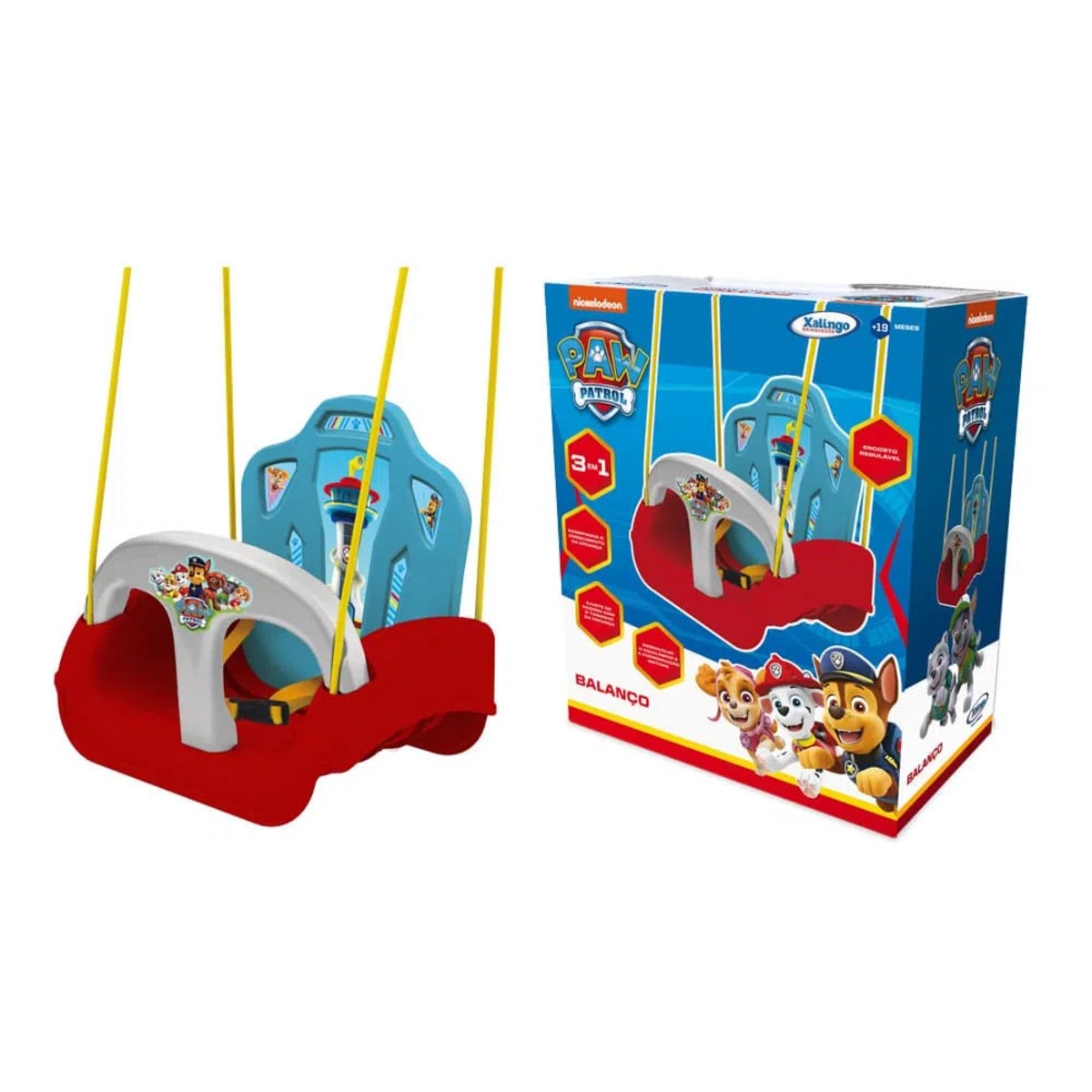 Balanço Infantil Patrulha Canina Xalingo - 1386.5