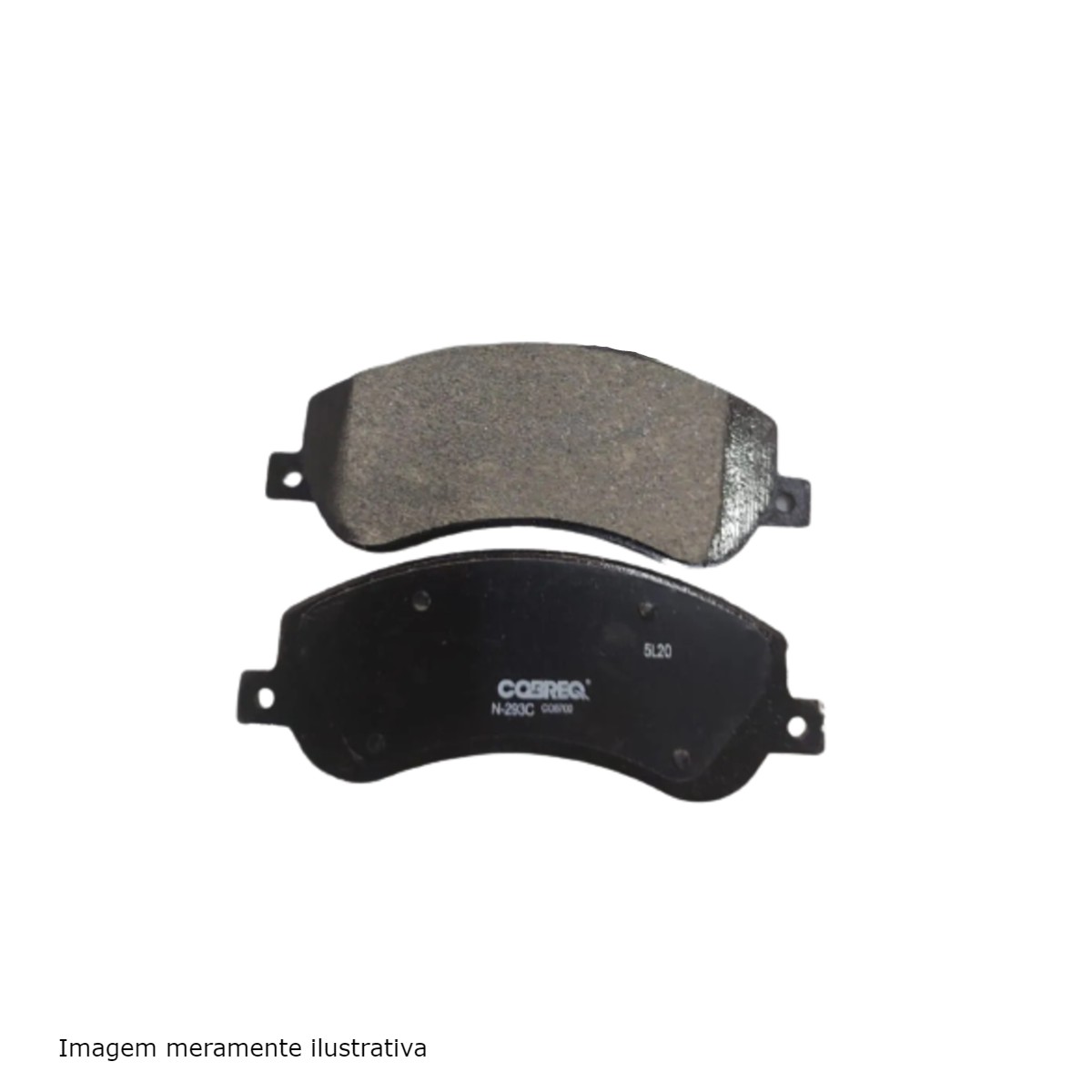 Conjunto Pastilhas de Freio Volkswagen Amarok Cobreq - N-293C