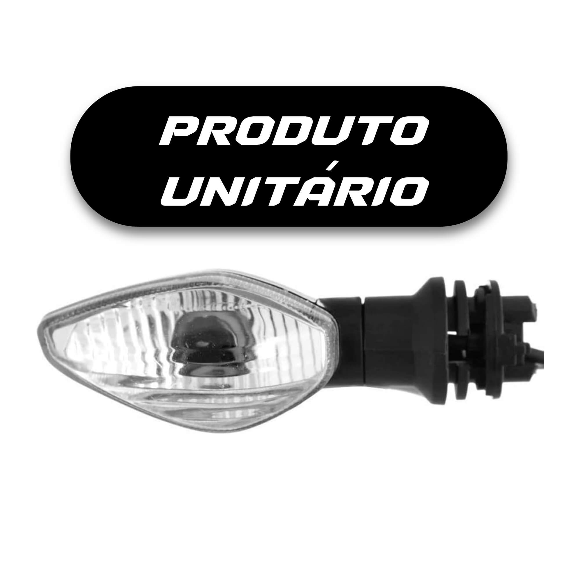 Pisca Chicote Coxim Dianteiro Compatível CB 250 TW TI FAN CG START 160 15 (CHIC 32CM) PI-52HCR