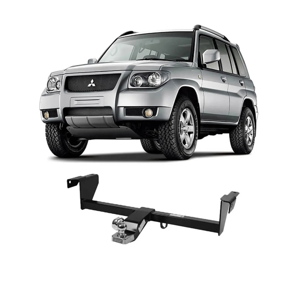 Engate Braconi Pajero Sport 06/11 Removível com Bola Cromada Tração até 1500kg-REM-IM-162