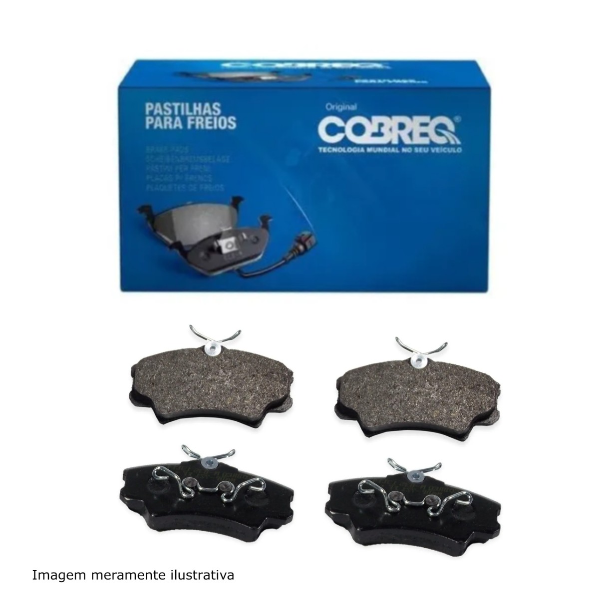 Conjunto Pastilhas de Freio Honda Civic 1.6/1.7/1.8 Cobreq - N-835
