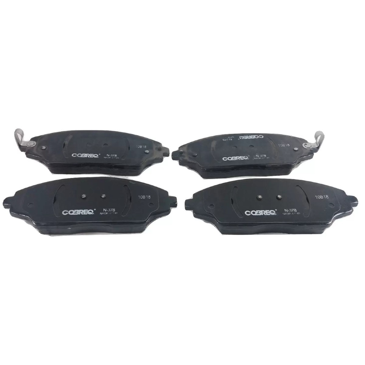 Conjunto Pastilhas de Freio Chevrolet AVEO/Cobalt/Sonic/SPIN Cobreq - N-378