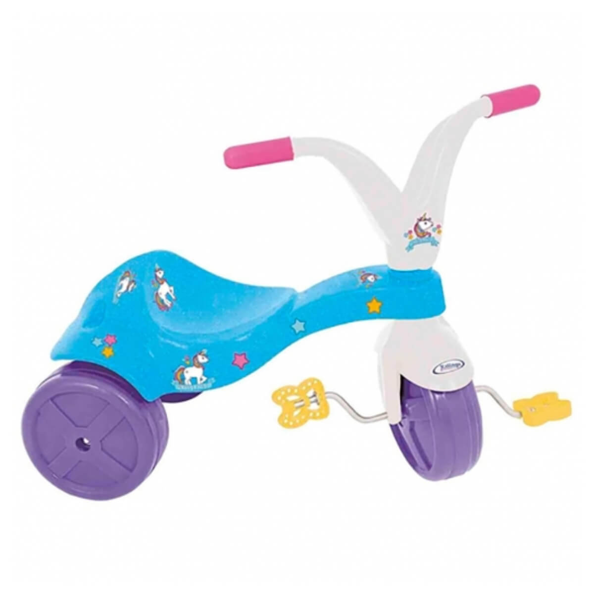 Tico Tico Triciclo Infantil Unicornio Colorido Motokinha Xalingo - 07687