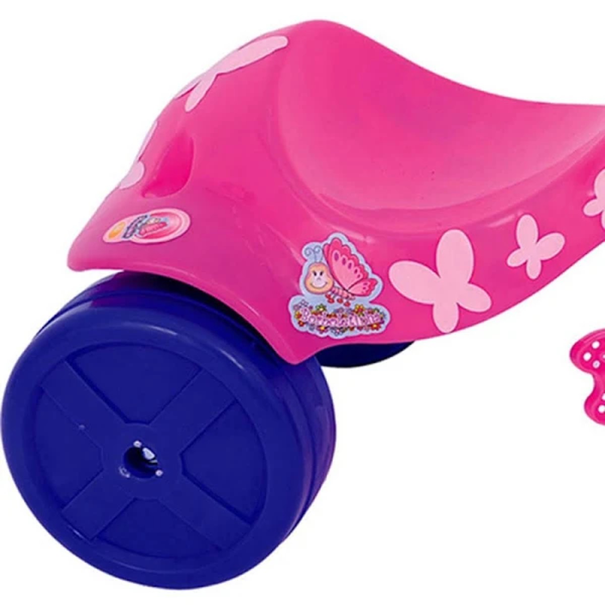 Triciclo Infantil Borboletinha Rosa Com Pedal Xalingo - 0779.8