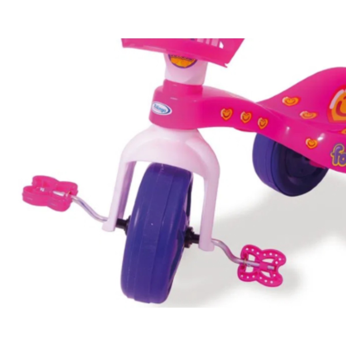 Triciclo Infantil Fofete Com Cestinha Com Pedal Tico Tico Xalingo - 0766.5