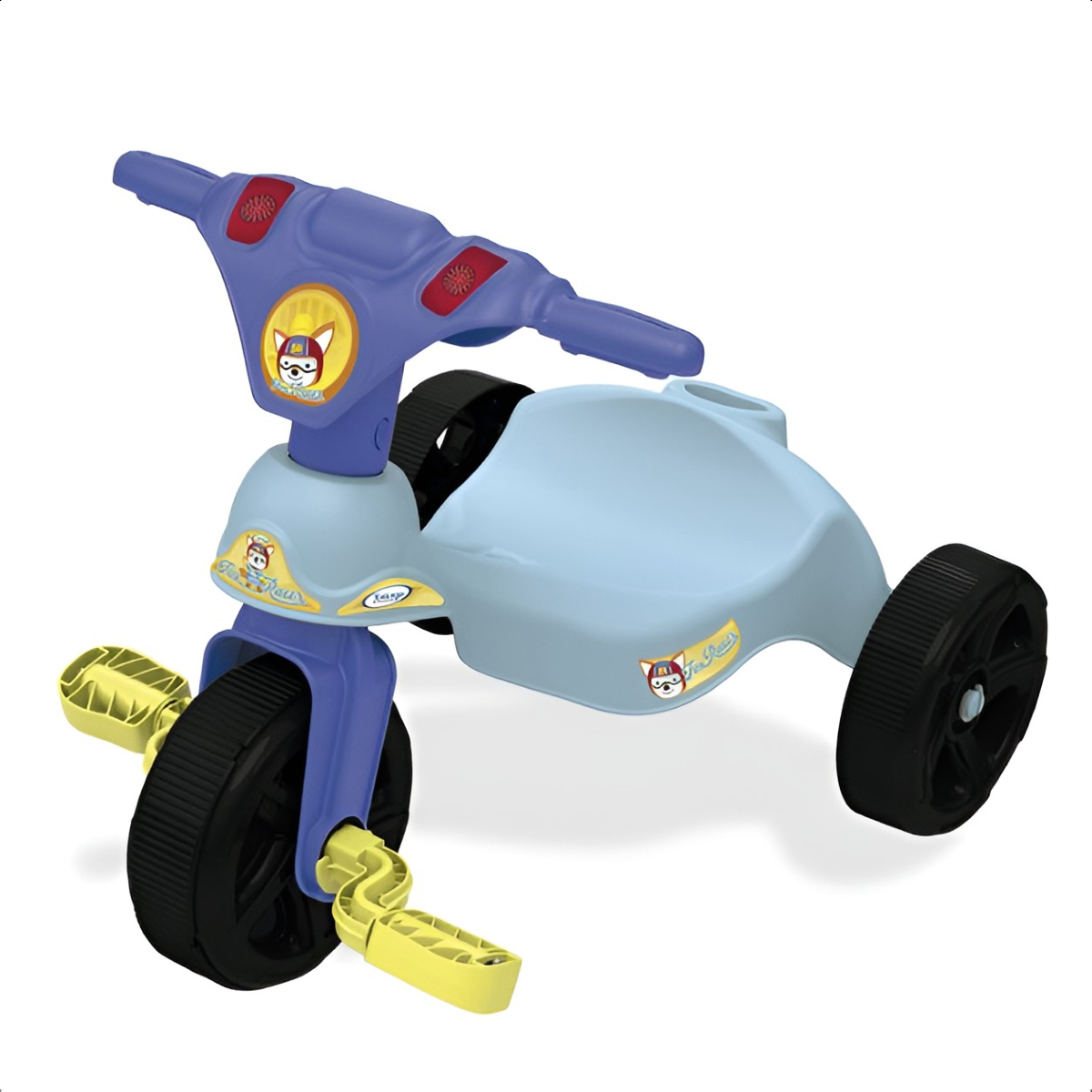 Triciclo Infantil Fox Racer Azul com Pedal Xalingo - 0772.1