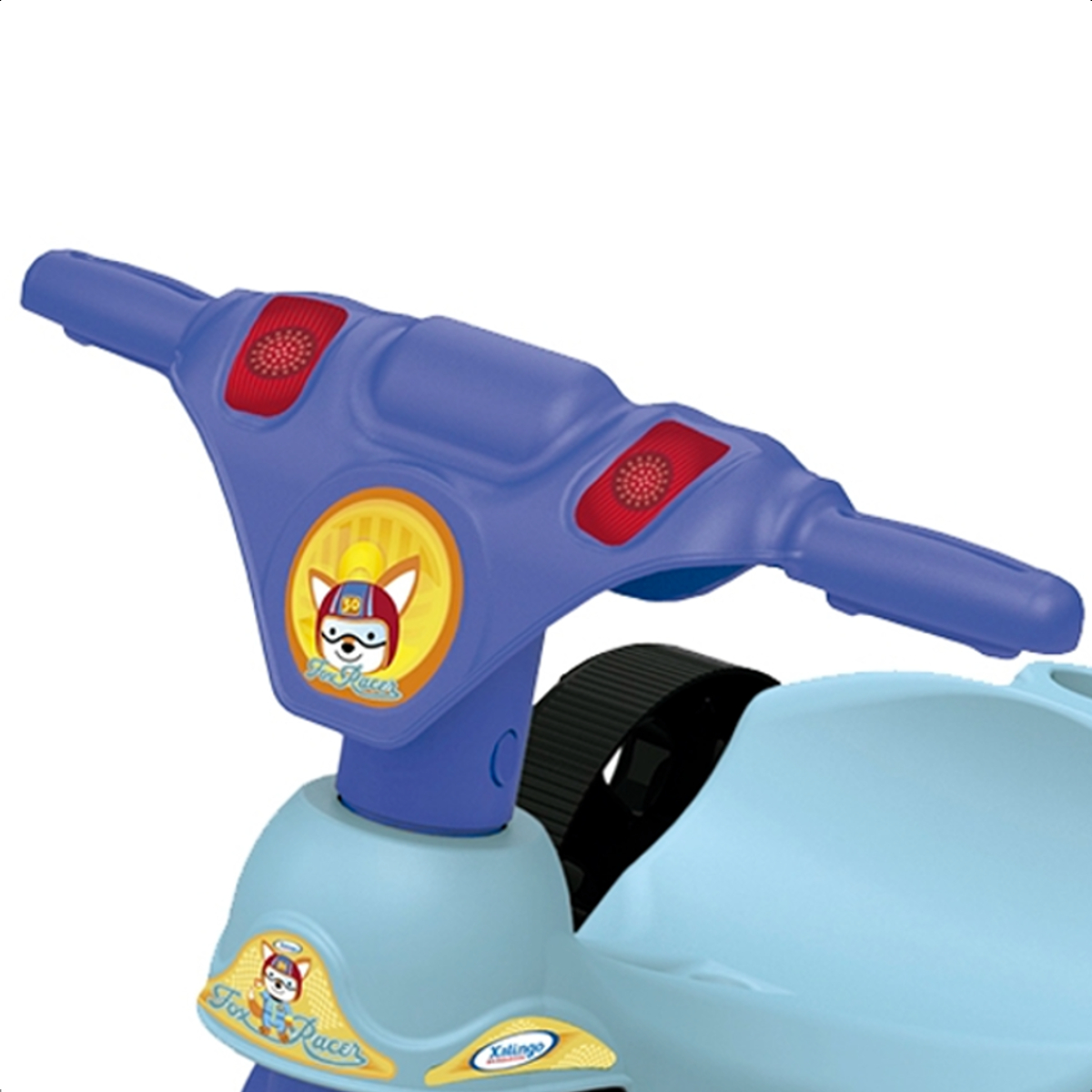 Triciclo Infantil Fox Racer Azul com Pedal Xalingo - 0772.1