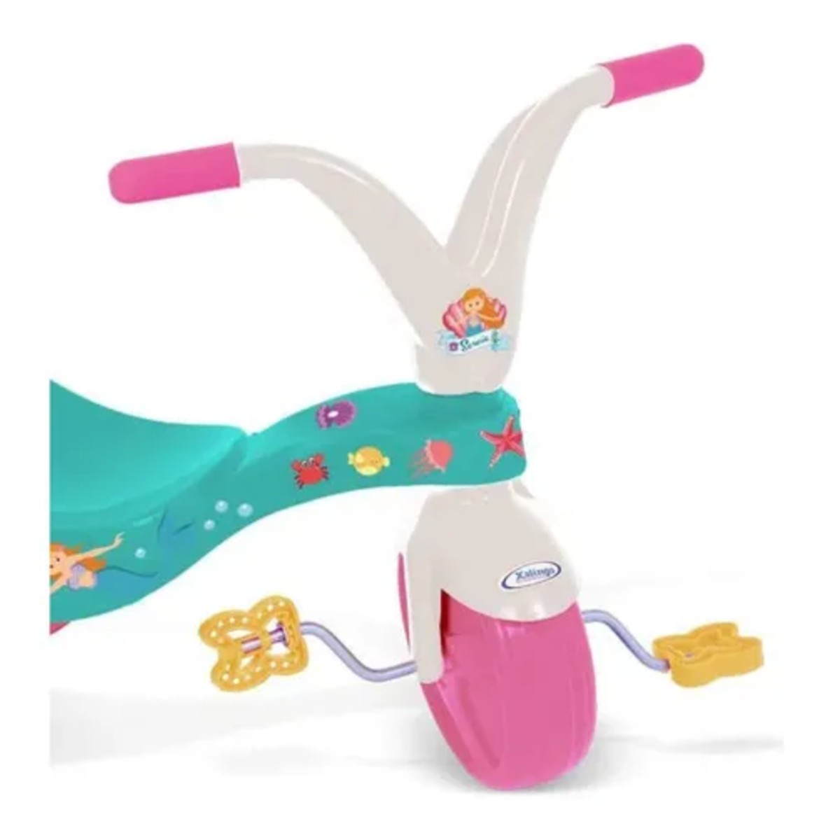 Triciclo Infantil Sereia Com Pedal Xalingo - 0738.9