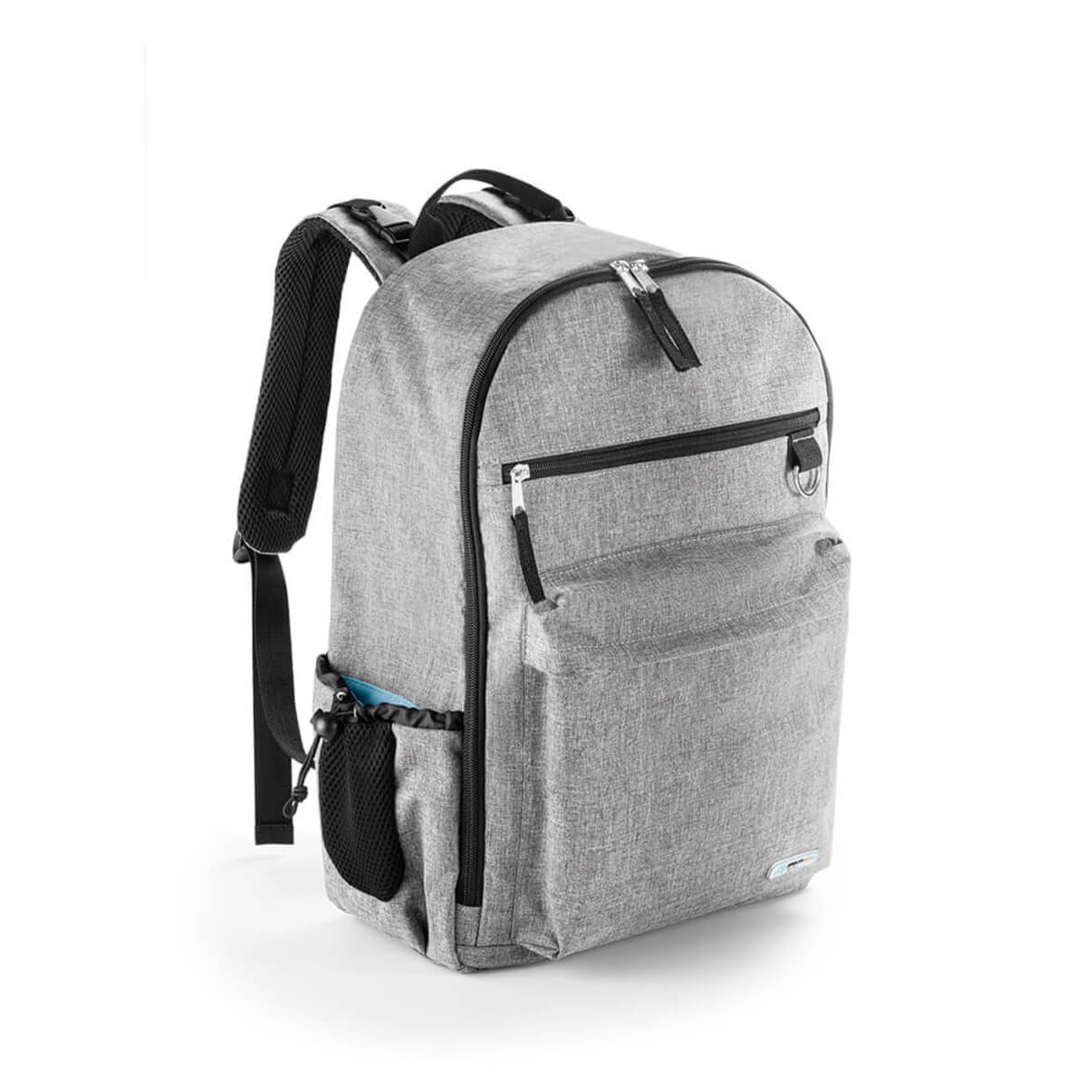 Mochila Maternidade Com Tapete para Trocar Bebê Cinza Multikids Baby - BB268