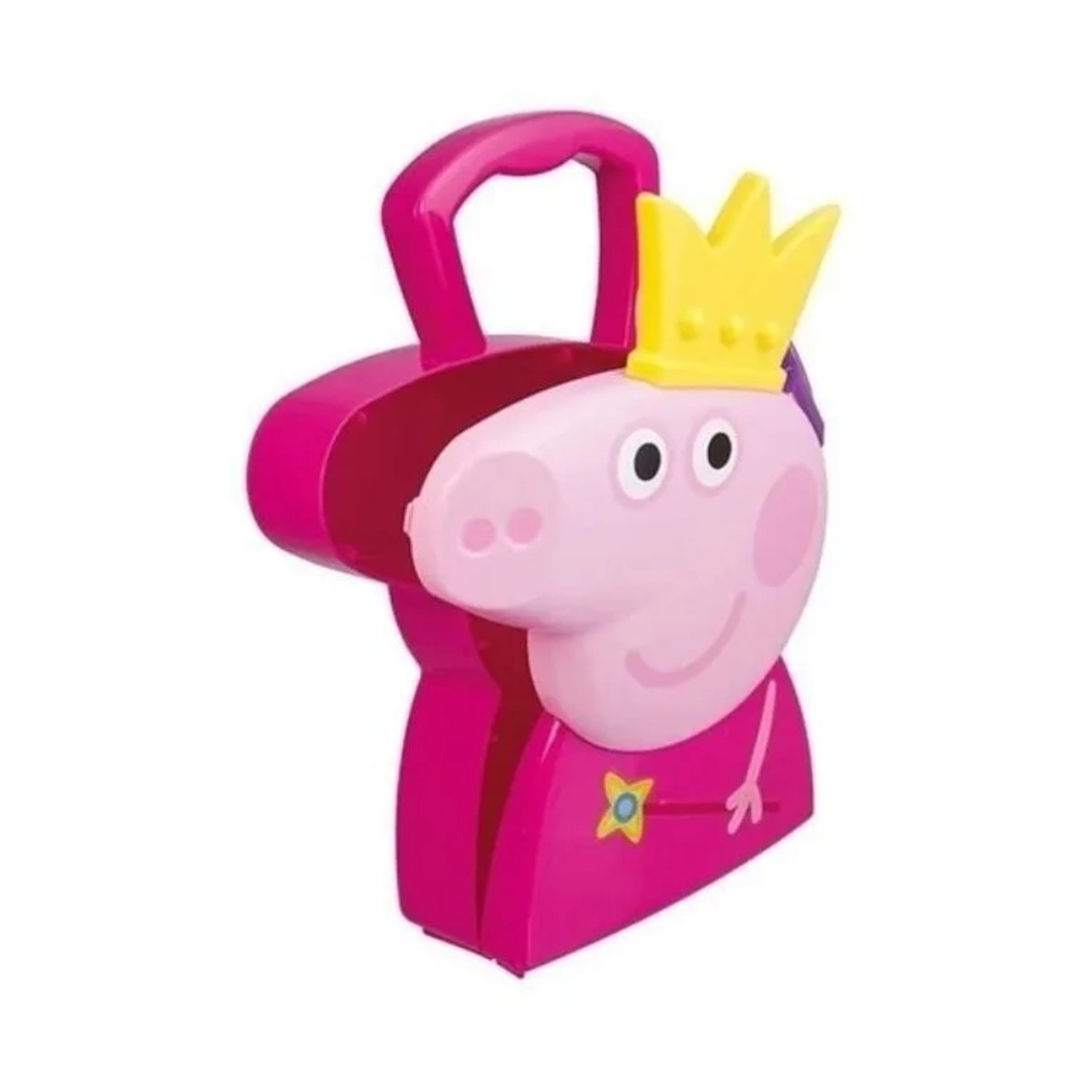 Brinquedo Infantil Maleta Peppa Pig Joias Princesa Fada com Coroa e Varinha Multikids - BR1302