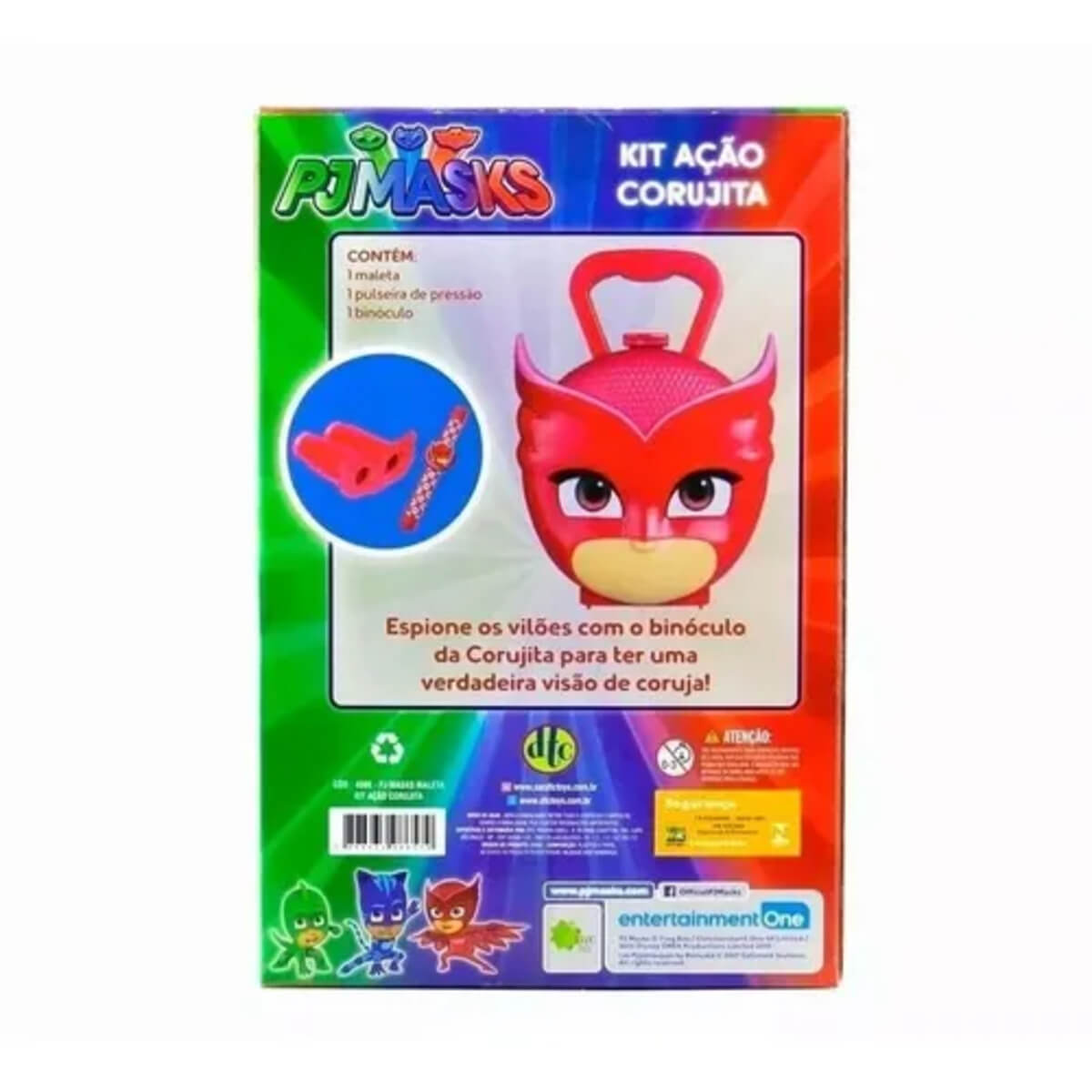 Maleta PJ Masks Corujita Multikids - BR1306