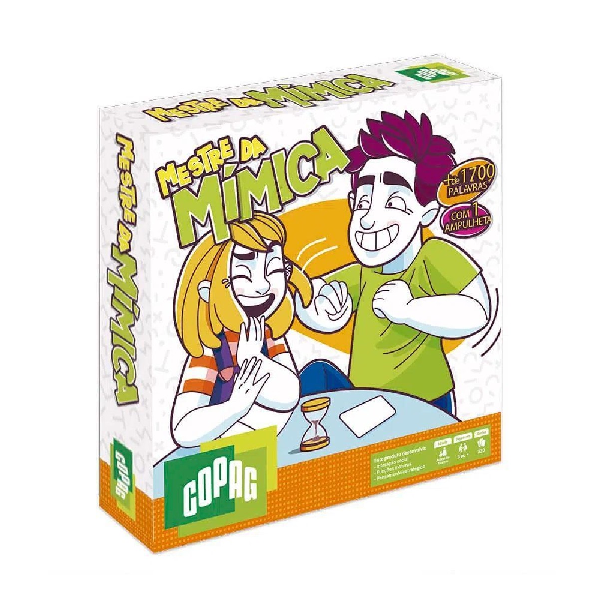 Jogo Mestre da Mimica com Ampulheta Copag - 90937 // 90938