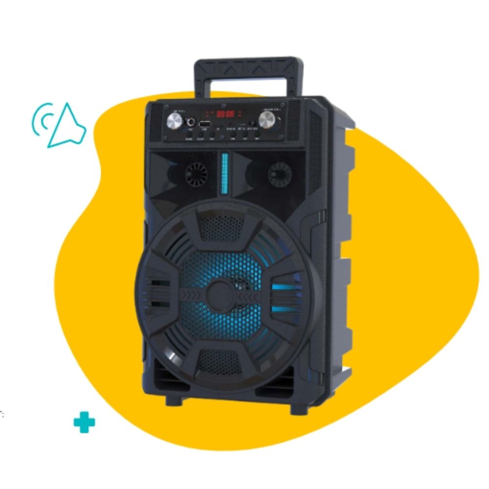 Caixa de Som Portátil Advance 50WRMS 4 Ohms Sumay - SM-CSP1306