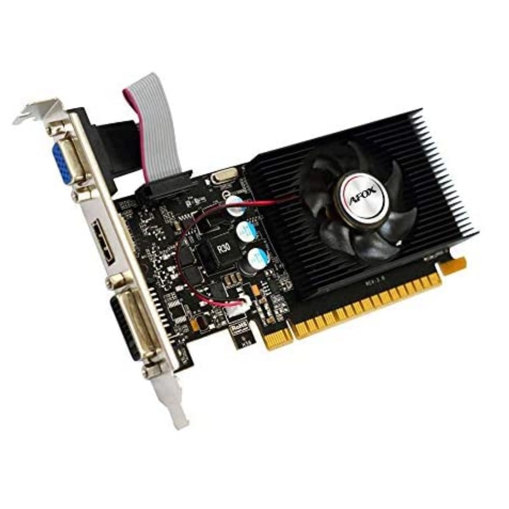 Placa de Vídeo NVIDIA Afox GeForce GT220 1GB DDR3 128 Bits - AF220-1024D3L2