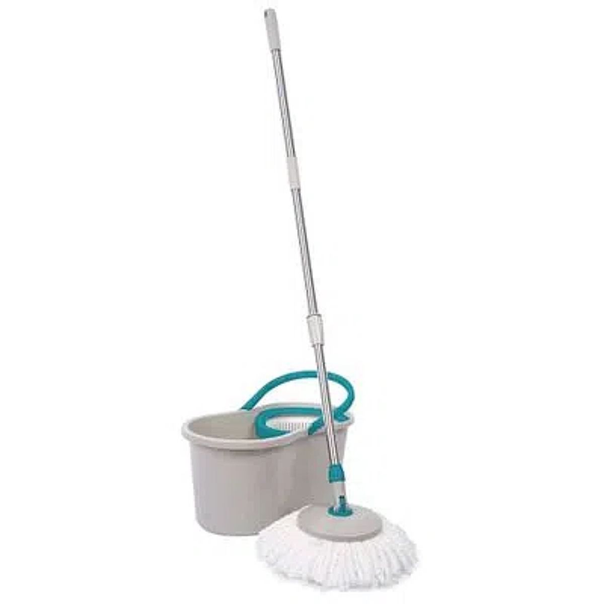 Mop Giratório 12L com Centrifuga Com 1 Refil Microfibras Alças Flexíveis Alça para Transporte Multilaser HO059
