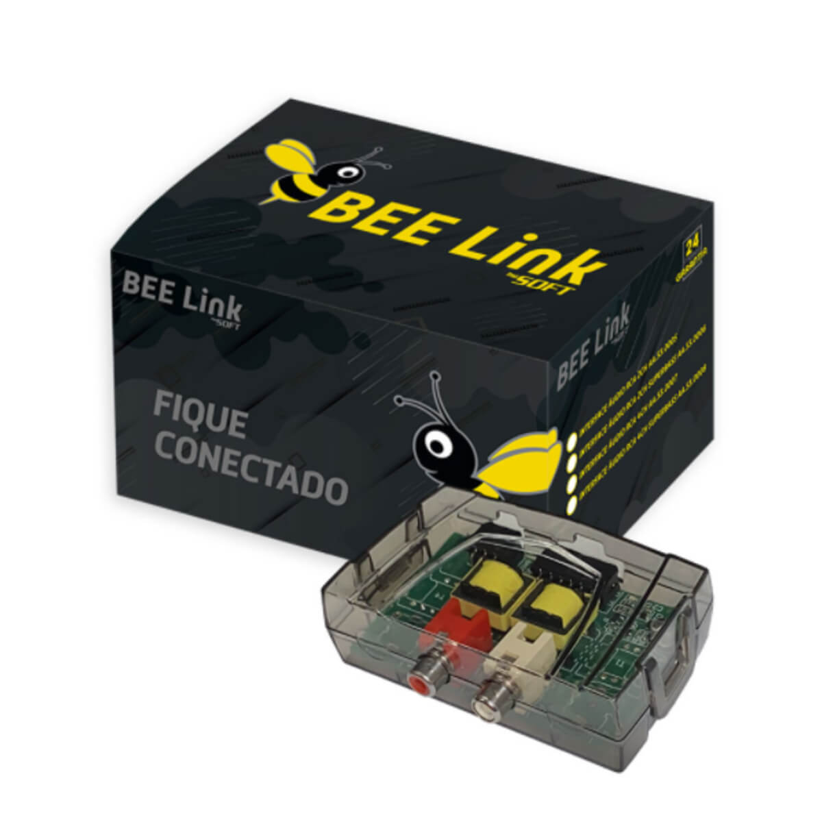 Conversor de Fio para RCA 2 Canais com Superbass Soft - AA.53.0006