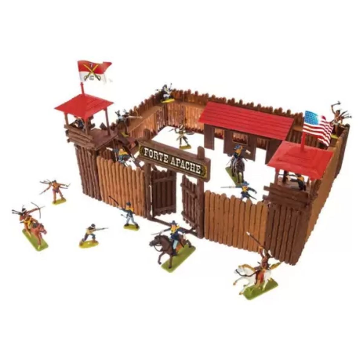 Brinquedo Forte Apache Batalha de Luxo Gulliver - 0062