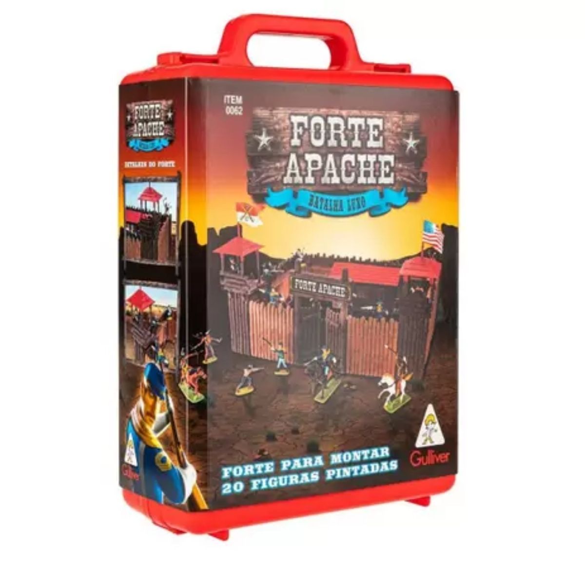 Brinquedo Forte Apache Batalha de Luxo Gulliver - 0062