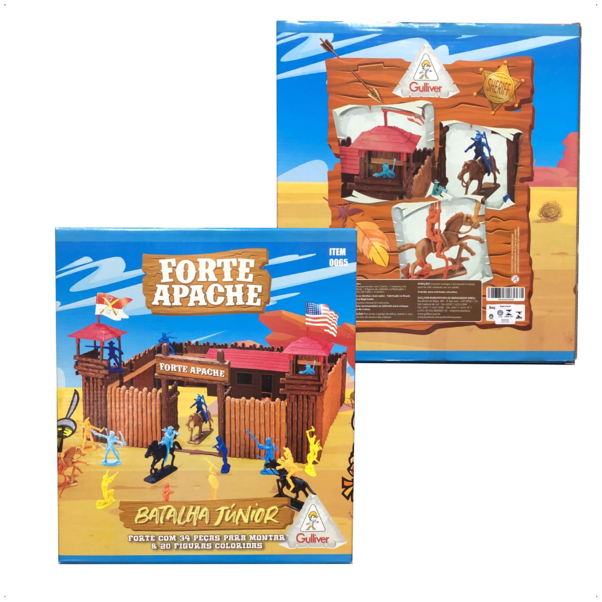 Forte Apache Batalha Junior Gulliver - 0065