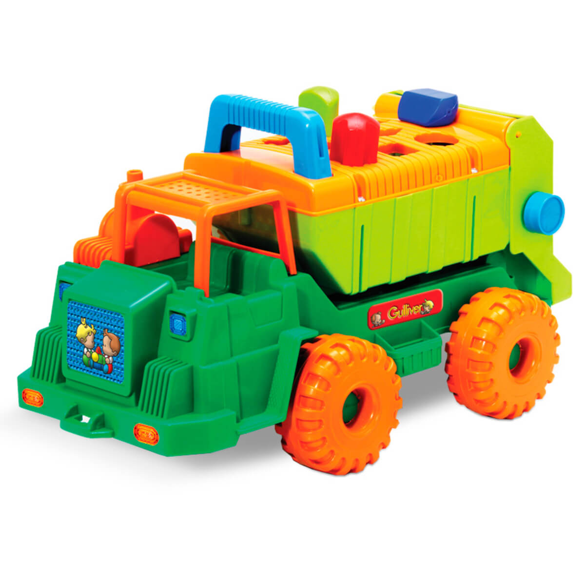 Caminhão Baby Multiformas Encaixe De Formas Gulliver - 5002