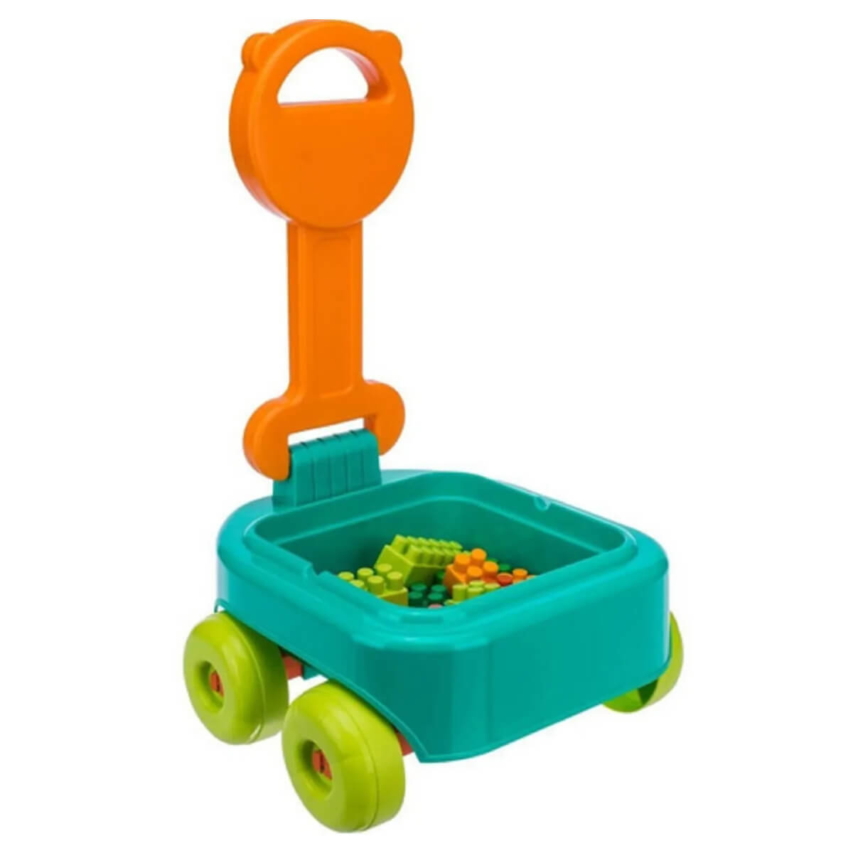 Brinquedo de Montar Carrinho De Puxar Urso Gulliver - 5031
