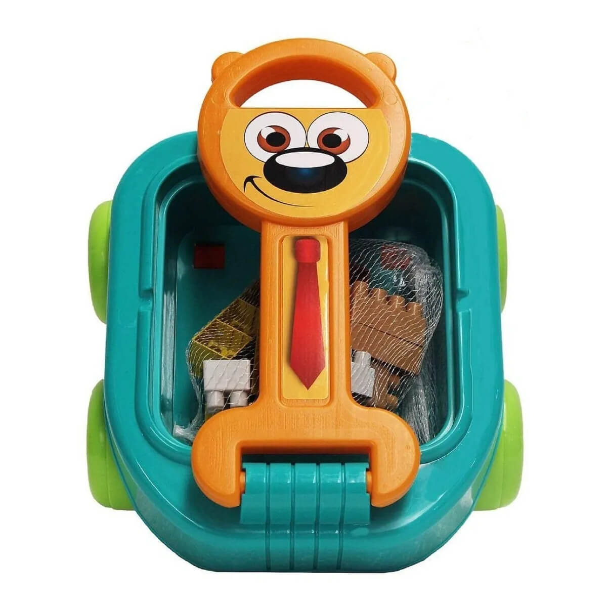 Brinquedo de Montar Carrinho De Puxar Urso Gulliver - 5031