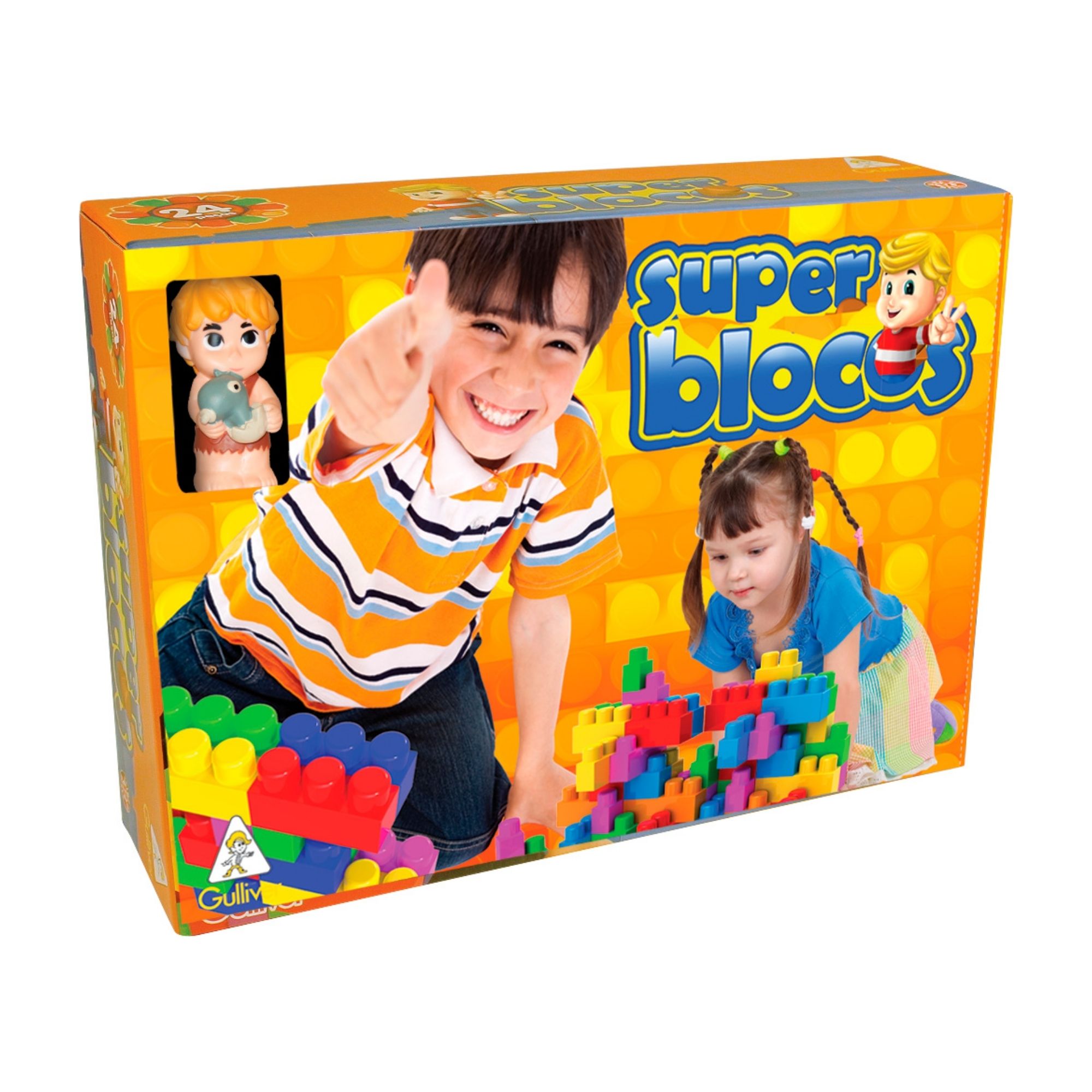 Super Brinquedo de Montar 48 Peças Gulliver - 5073