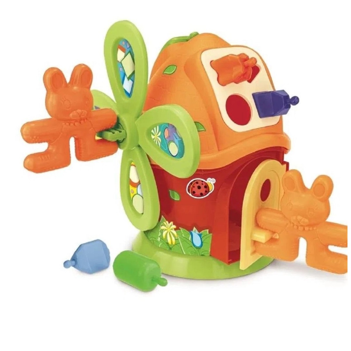 Casa Moinho de Atividades Com Peças de Encaixe Gulliver - 5139