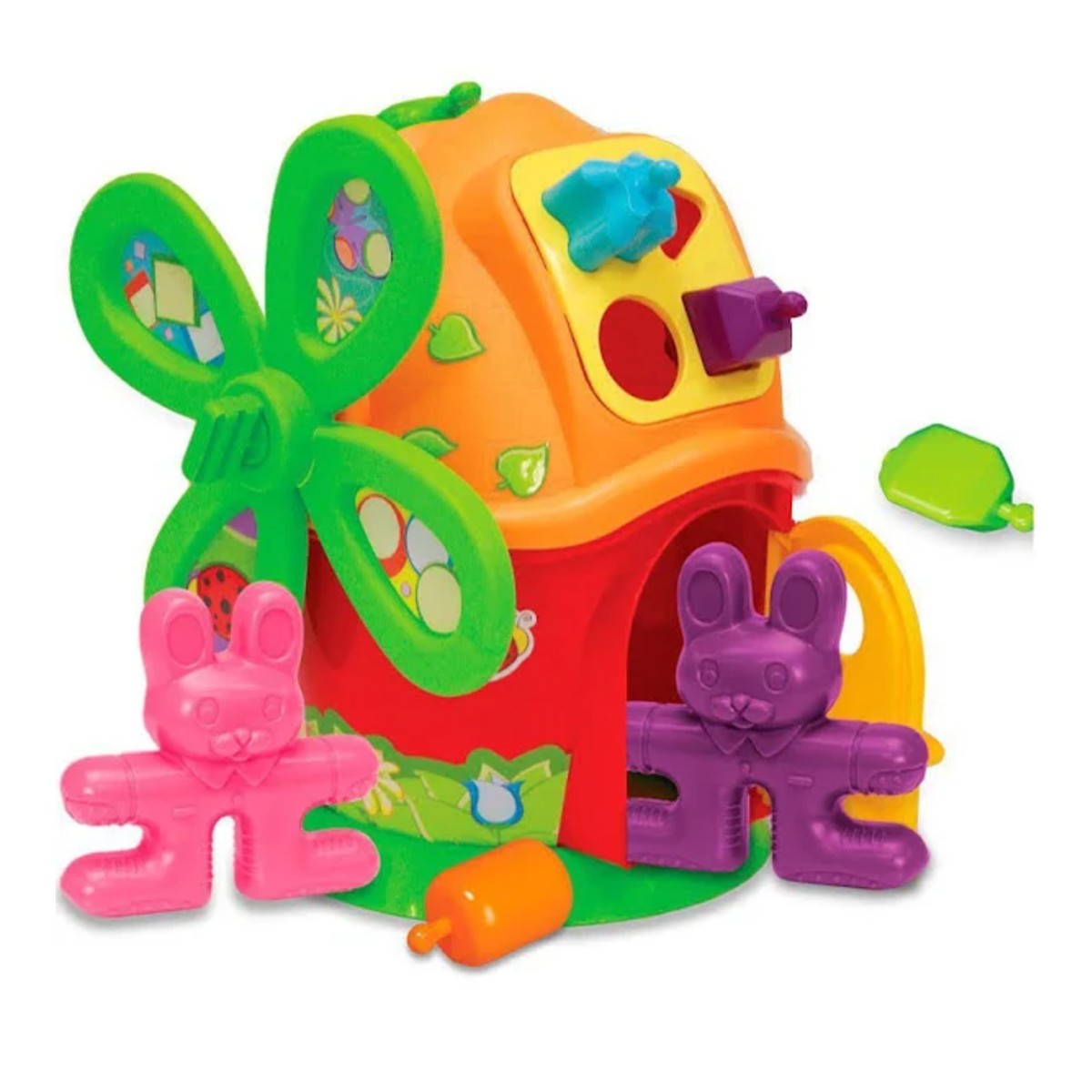 Casa Moinho de Atividades Com Peças de Encaixe Gulliver - 5139