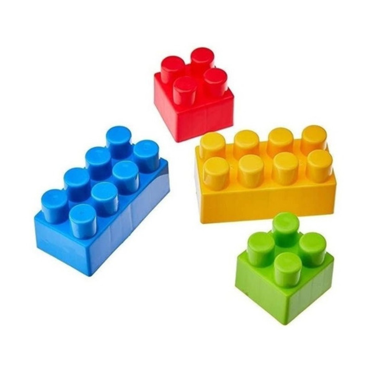 Brinquedo de Montar Balde Carrinho de Puxar C/ 50 Peças Gulliver - 5032