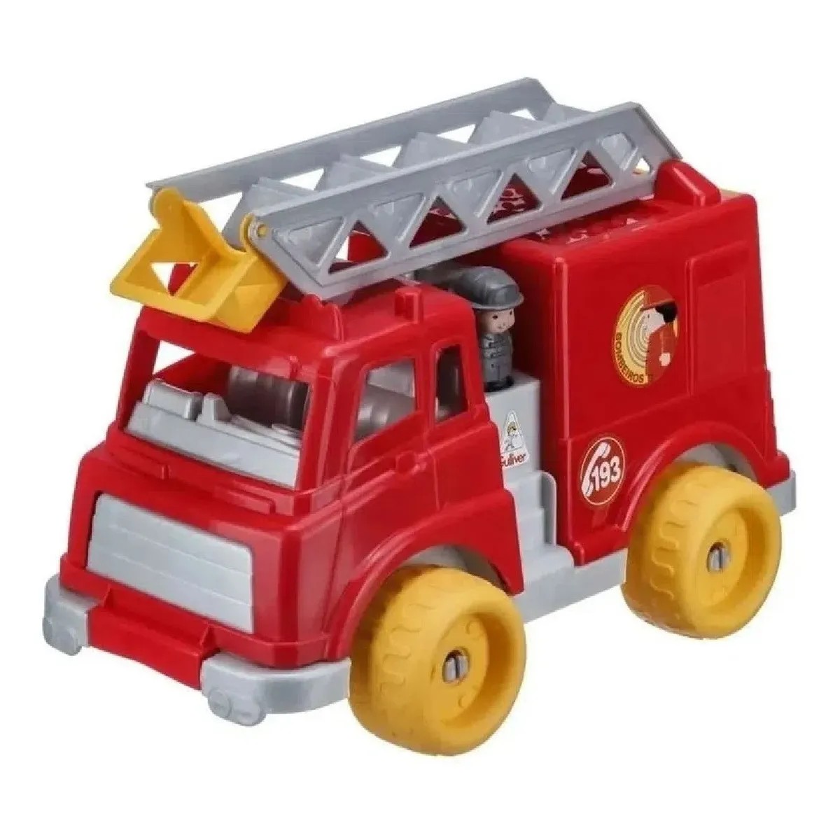 Brinquedo de Montar Caminhão de Bombeiro Gulliver - 5038