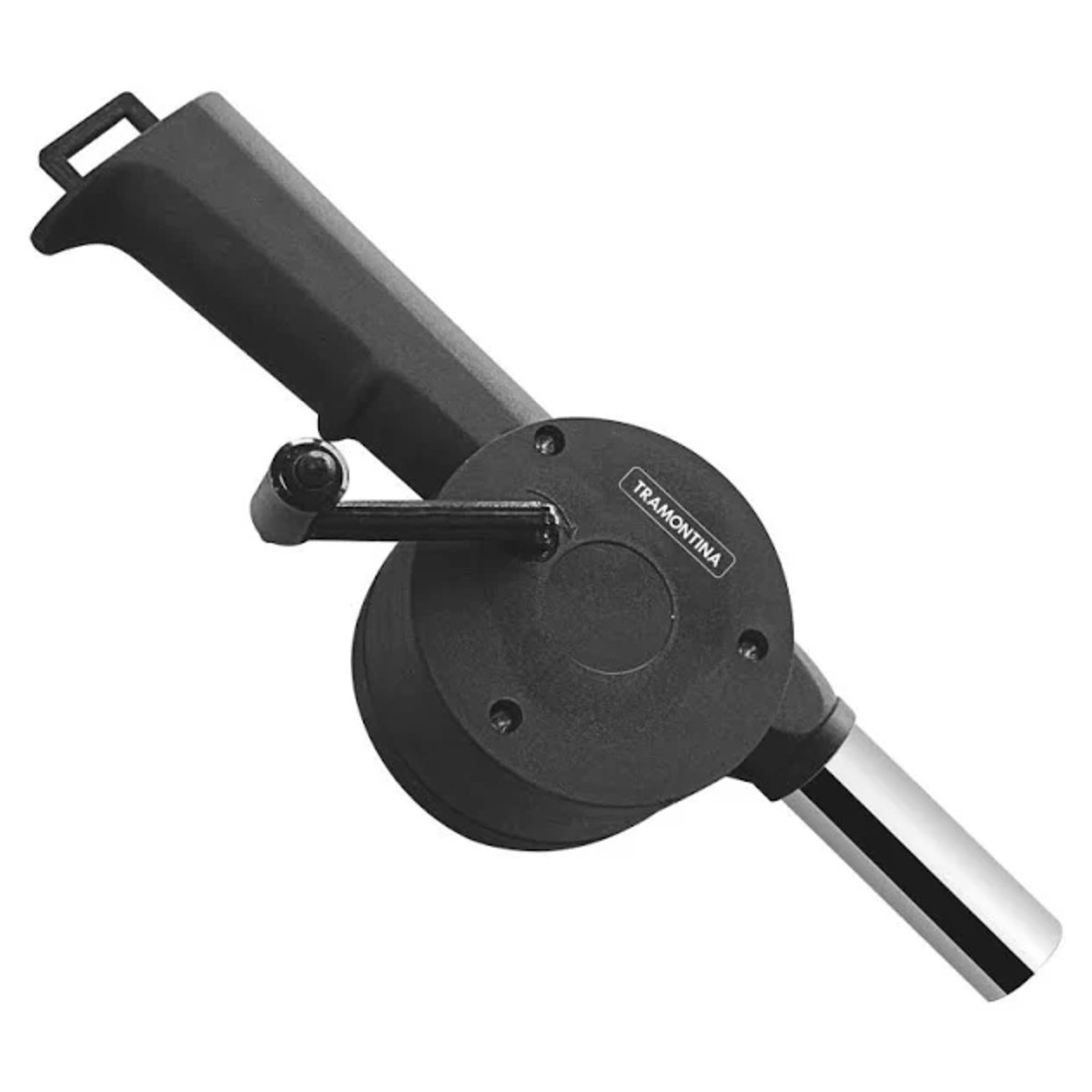 Soprador Manual Churrasco para Carvão em Polipropileno e Aço Inox Preto Tramontina - 26479100