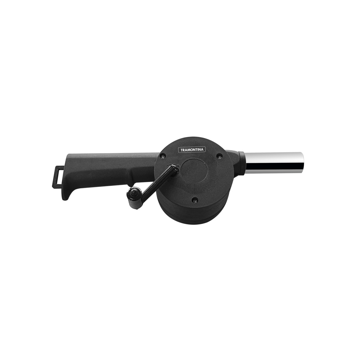 Soprador Manual Churrasco para Carvão em Polipropileno e Aço Inox Preto Tramontina - 26479100
