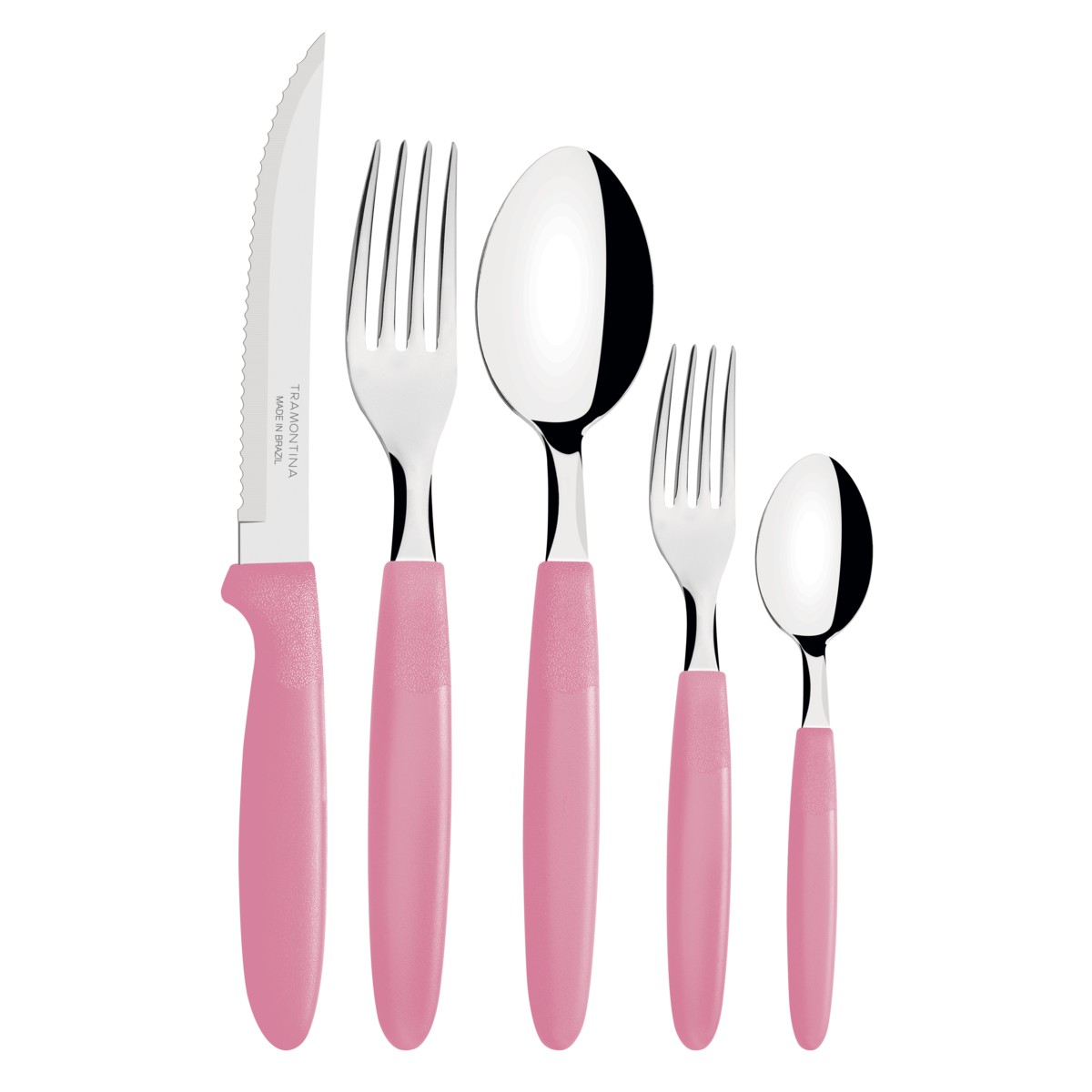 Faqueiro Ipanema 30 Peças com Lâmina de Aço Inox Rosa Tramontina - 23398488