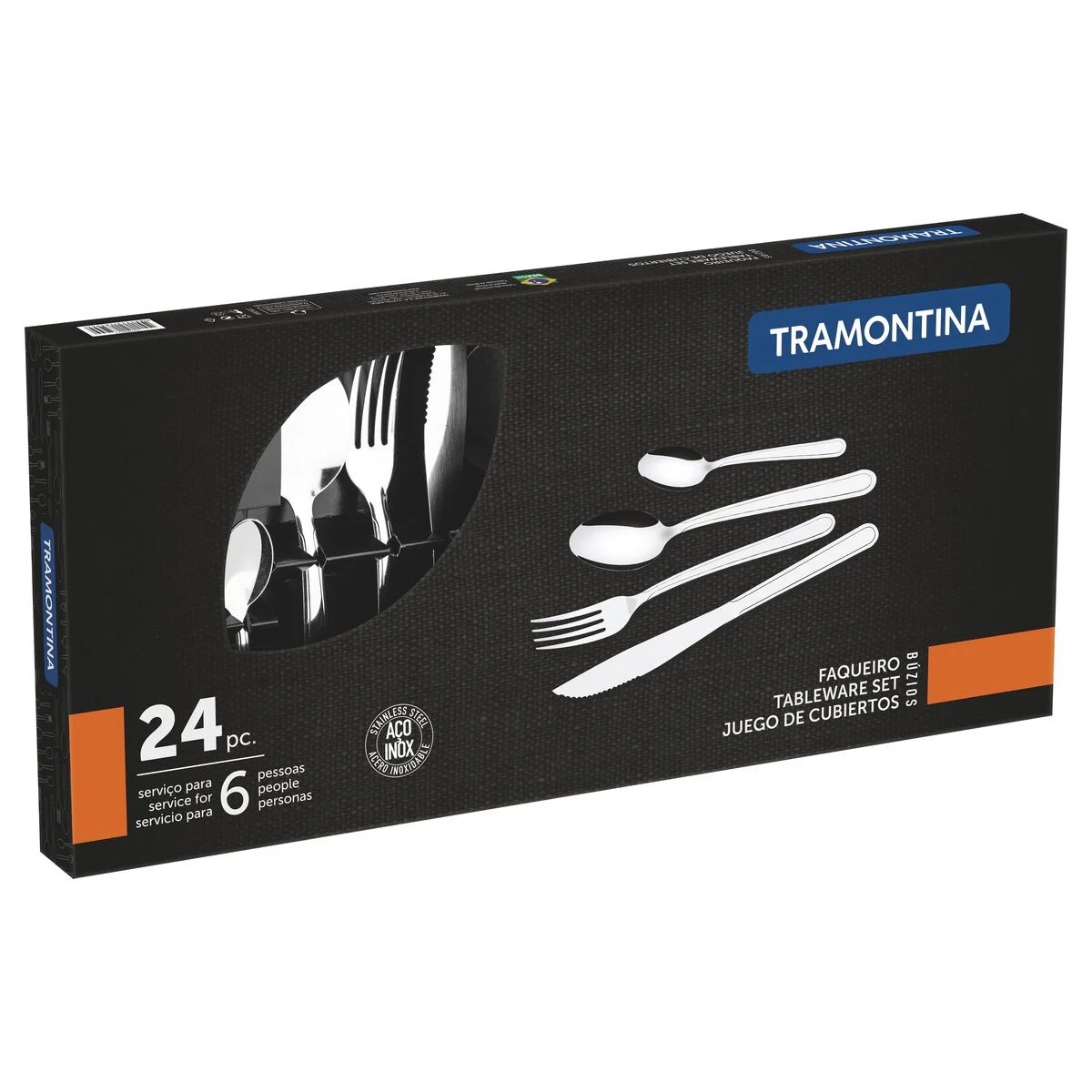 Faqueiro Buzios 24 Peças em Aço Inox Tramontina - 23799071
