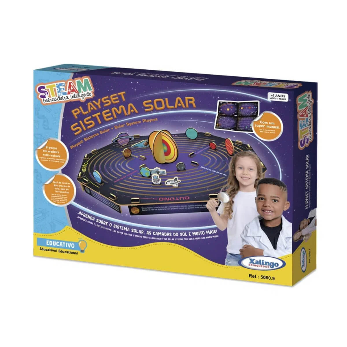Steam Sistema Solar Playset Xalingo - 50509