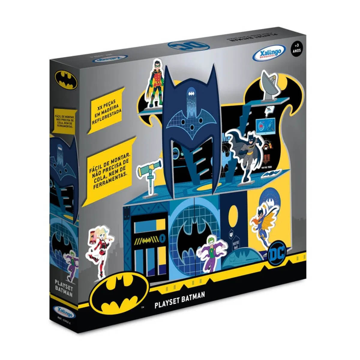 Quebra-Cabeça Playset Batman Xalingo - 53521