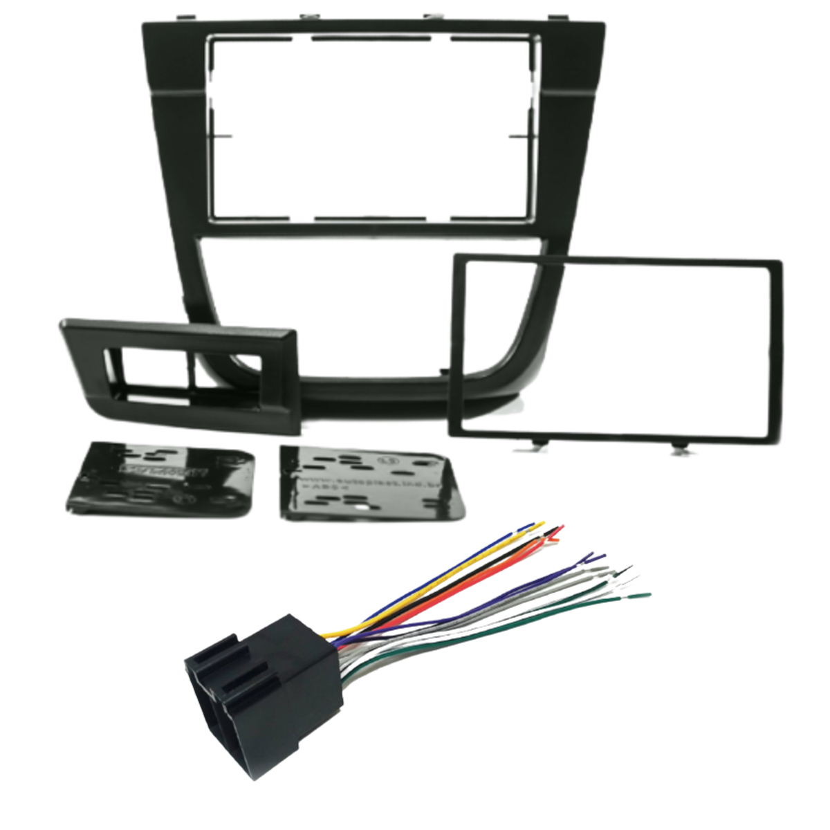 Kit de Instalação Multimídia Volkswagen G5/Saveiro/Tropper/Voyage 2008-2012 2 Din Expex-EKTVW002