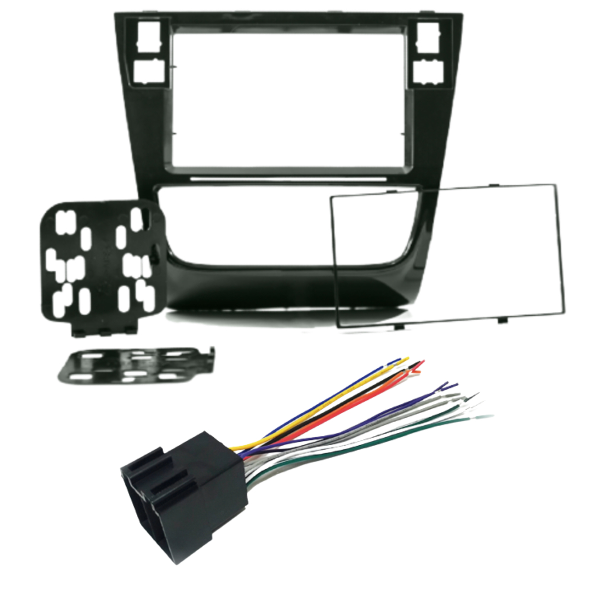 Kit de Instalação Multimídia Volkswagen Gol G6 2013 em diante 2 Din Black Piano Expex - EKTVW003