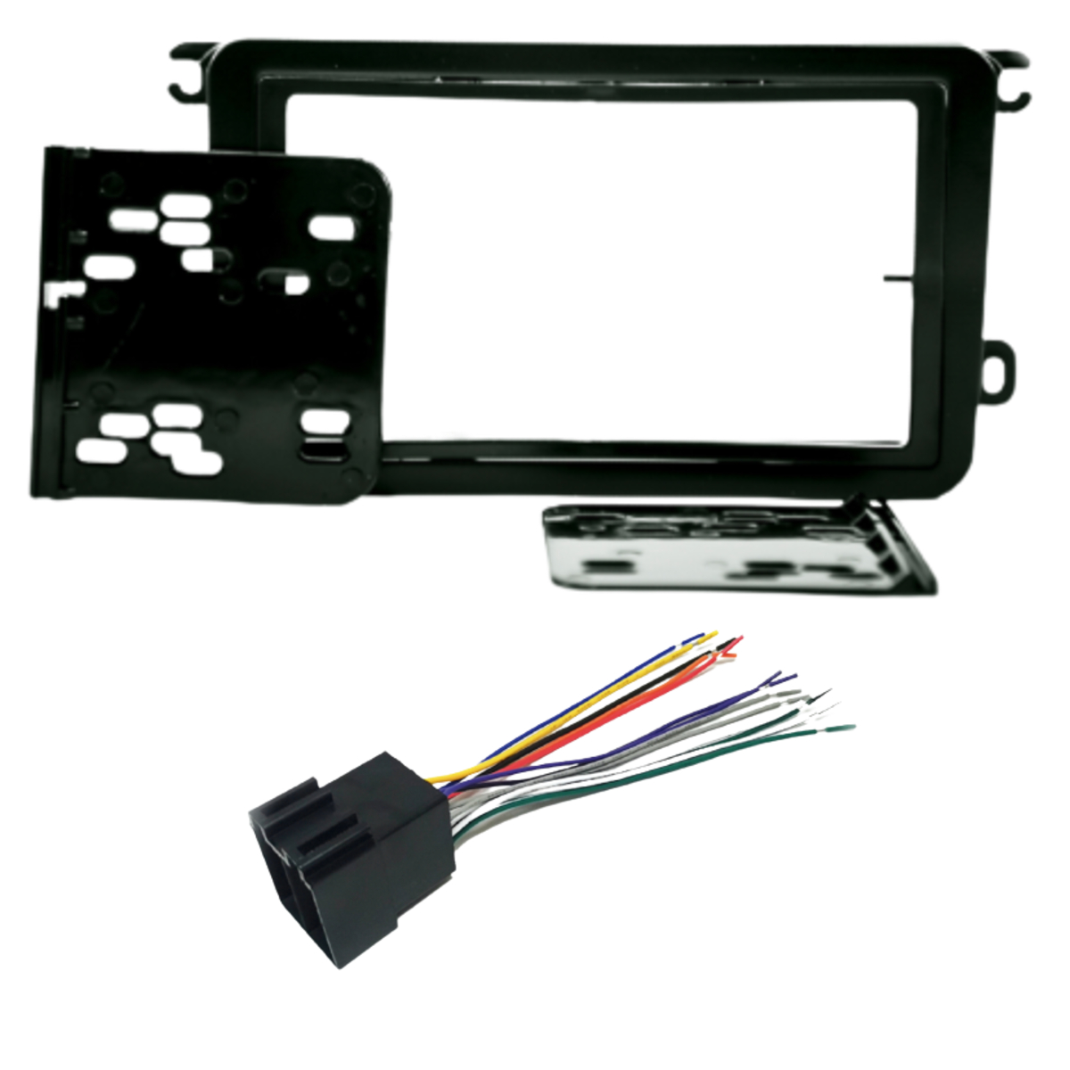 Kit de Instalação Multimídia Volkswagen Gol G7/Saveiro/Voyage 2016+ 2 Din Expex - EKTVW004