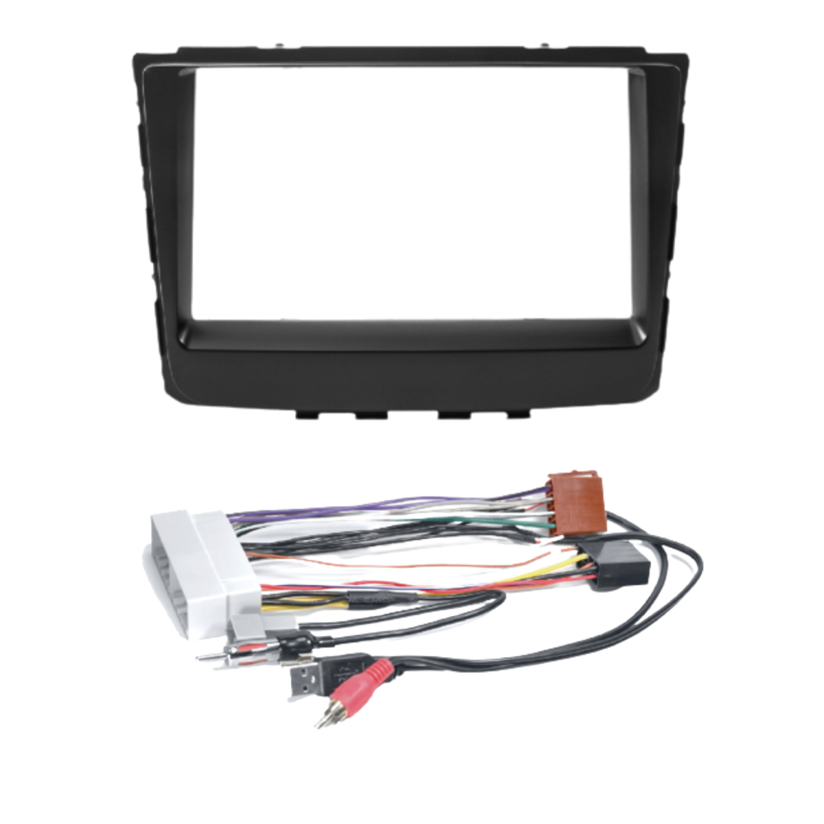 Kit de Instalação Multimídia Hyundai Creta 2017 em diante 2DIN Preto Expex - EKTHY002