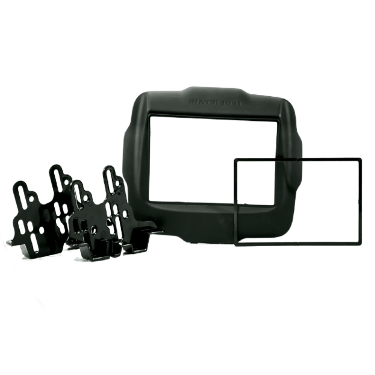 Kit de Instalação Multimídia Jeep Renegade 2015 em diante 2DIN Preto Soft Expex - EKTJP002