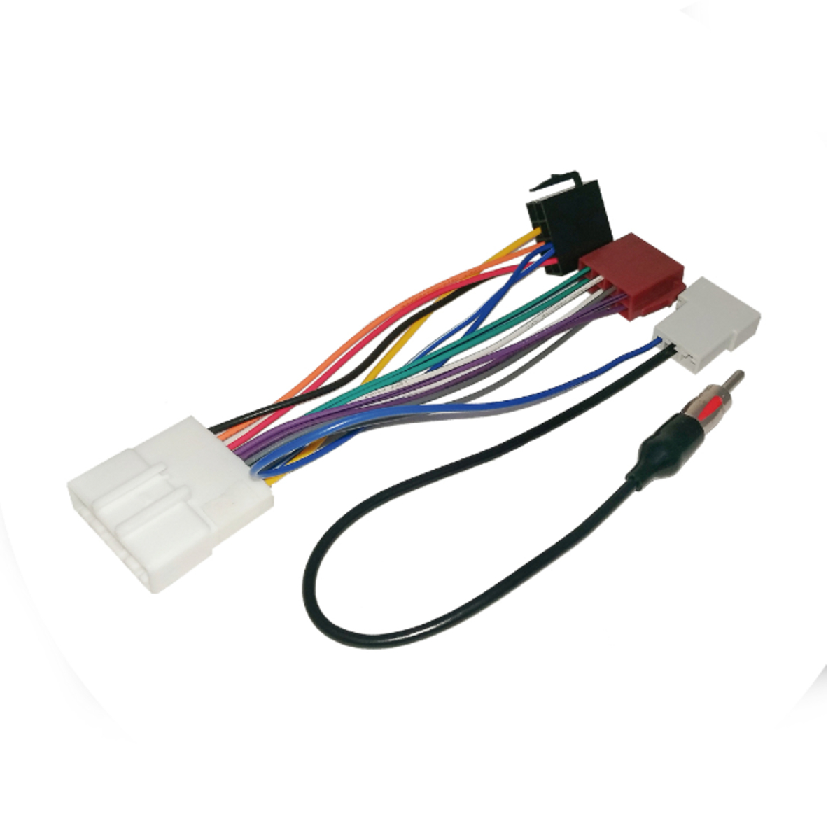 Kit de Moldura e Chicotes Multimídia Nissan March 2014-2016 Versa e Sentra 2014-2019 JP/CH-EKTNS003